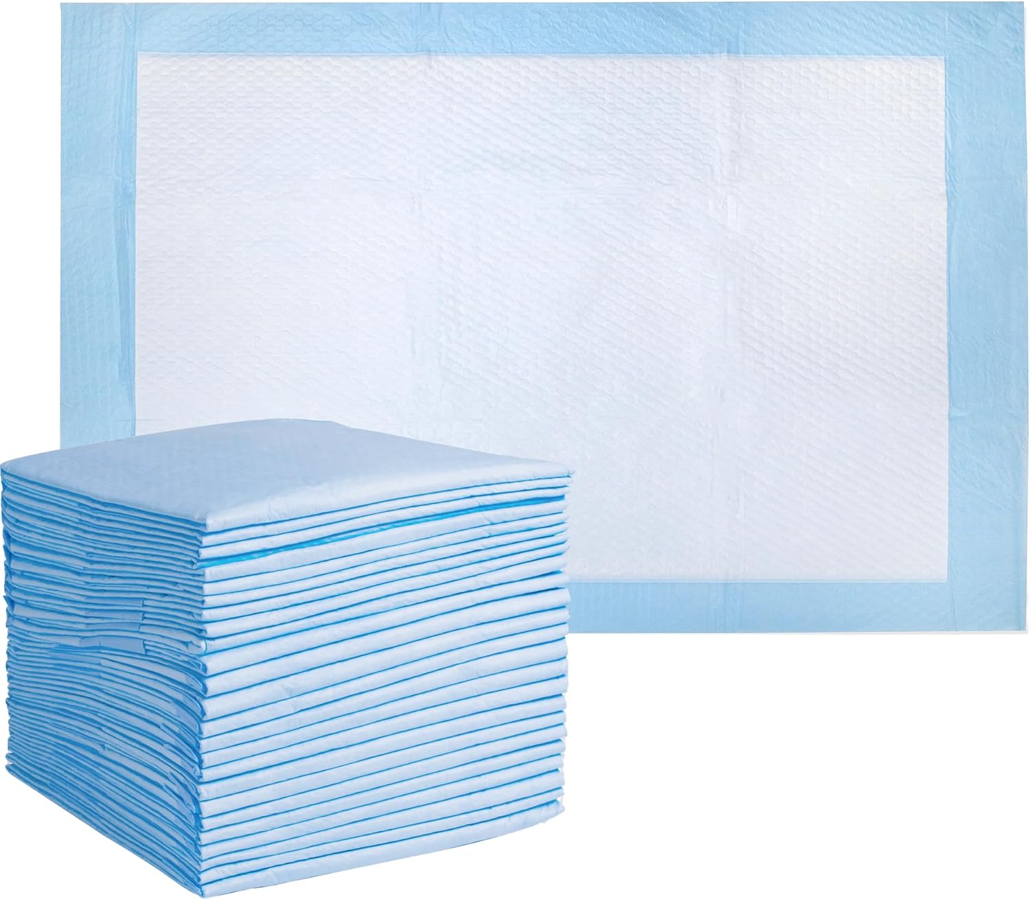 100 x Easy Care Solutions 40 x 60 cm | Disposable Incontinence Bed Pads, Underpa...