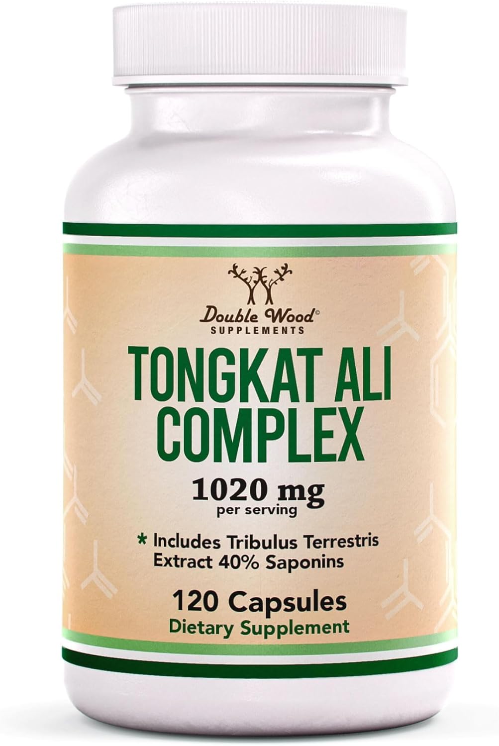 Tongkat Ali Extract 200 to 1 for Men (Longjack) Eurycoma Longifolia, 1020mg per...