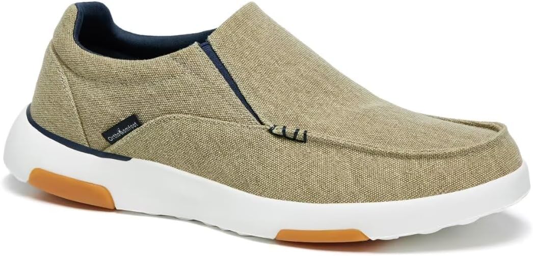 OrthoComfoot Men's Orthopedic Comfortable Slip-On Shoes with Arch Support, Ortho...