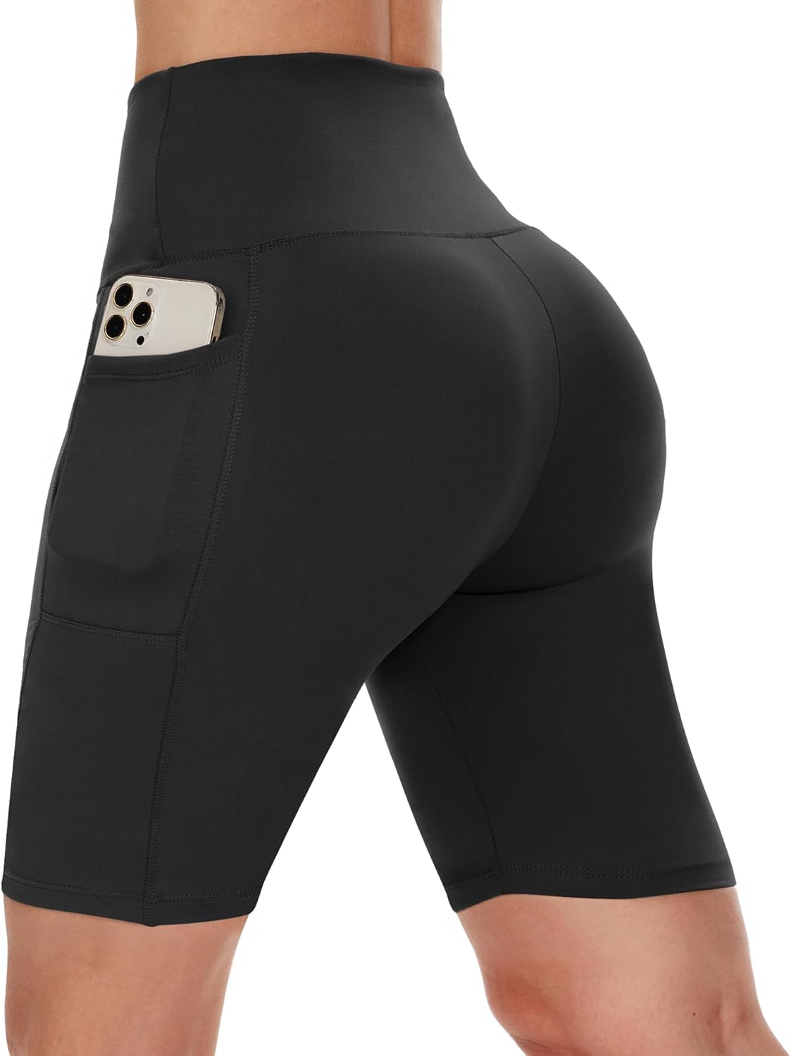 CAMPSNAIL Biker Shorts Women with Pockets - 3"/5"/8" High Waisted Workout Spande...