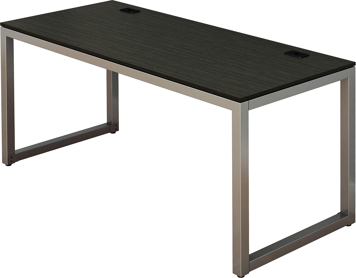 SHW Home Office 55-Inch Large Computer Desk, Espresso 55-Inch Espresso