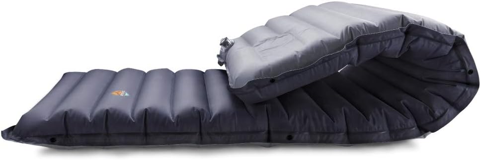 ZOOOBELIVES Extra Thickness Inflatable Sleeping Pad with Built-in Pump, Most Com...
