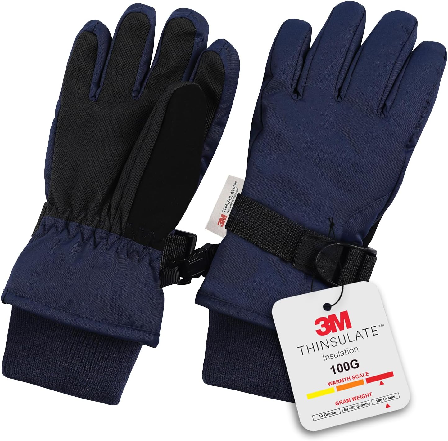 Zelda Matilda 3M 100G Thinsulate - Waterproof Warmest Winter Kids Gloves For Boy...