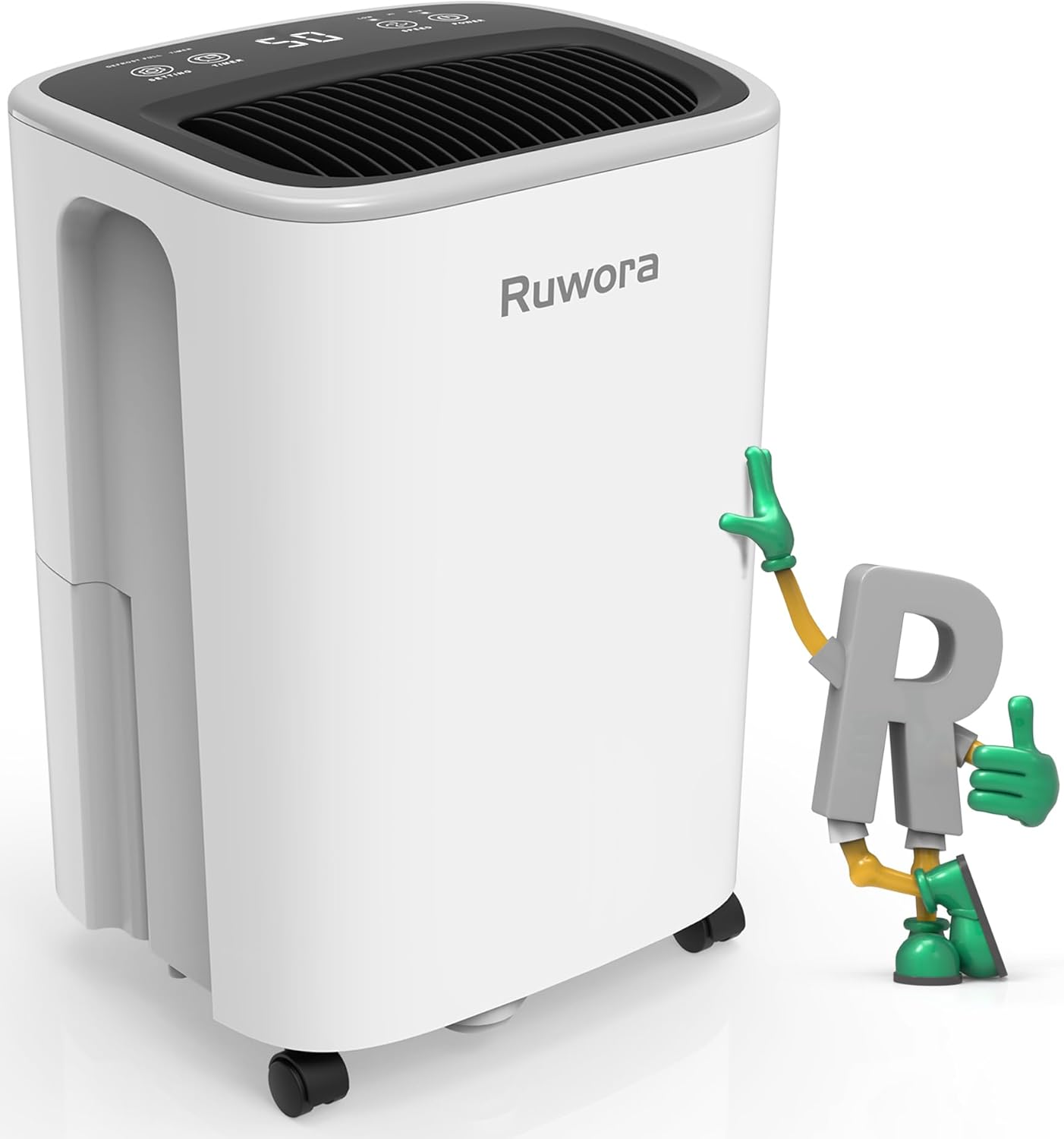 Dehumidifier 2500 Sq.Ft 30 Pint, Dehumidifiers wit...