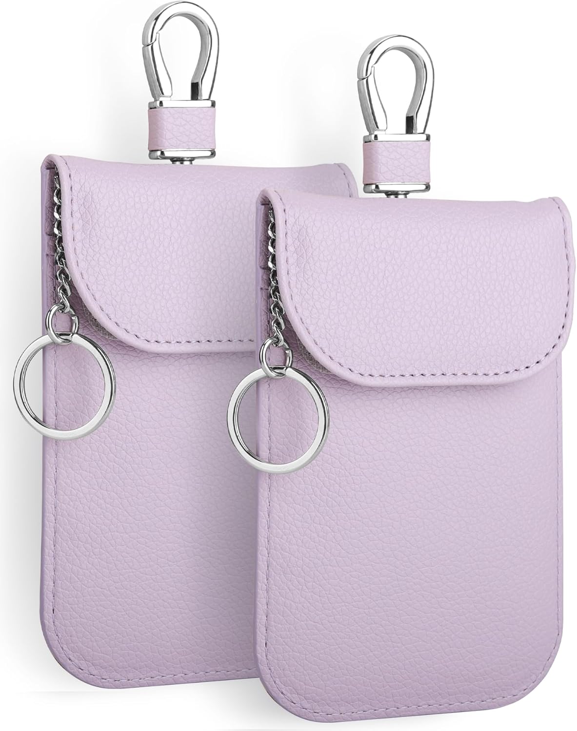 Teskyer 2 Pack Faraday Pouch for Car Keys, Keyless Car Key Signal Blocker Pouch,...