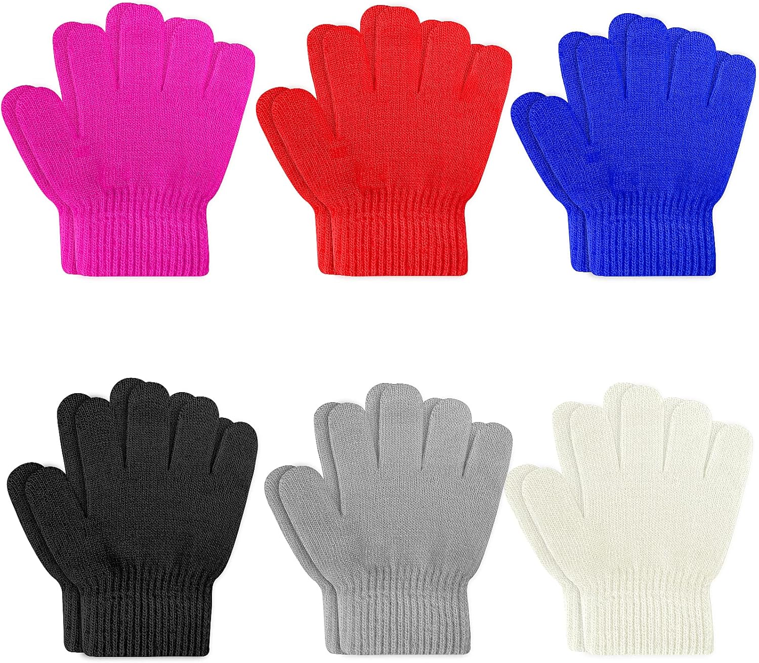ONESING 6 Pair Baby Gloves Toddler Gloves Toddler Winter Gloves Kids Gloves Wint...