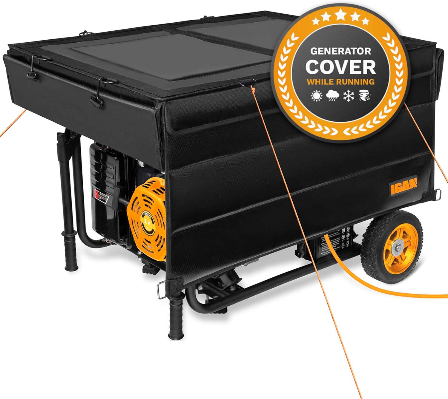 IGAN Generator Tent Running Cover Pro-Max, Ultra Heavy Duty Tarpaulin Enclosure...