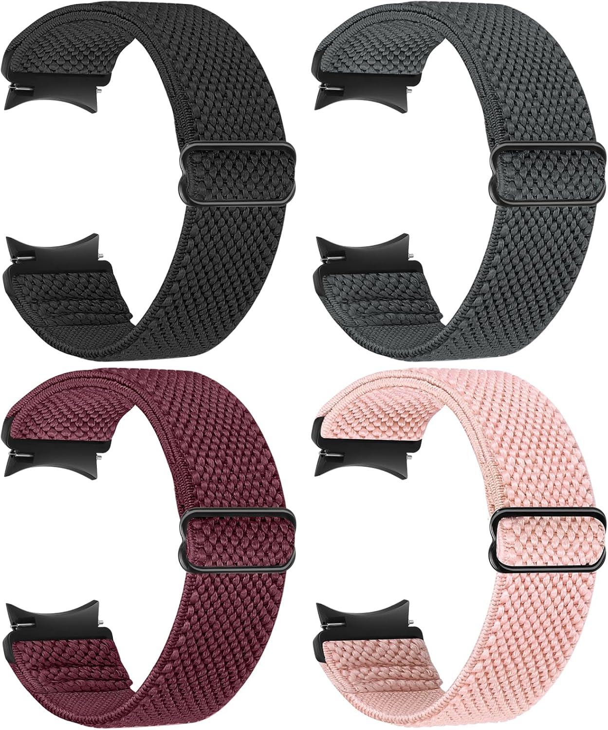Yunshare Elastic Watch Straps Compatible with Samsung Galaxy Watch 7/6/5/4/FE 40...