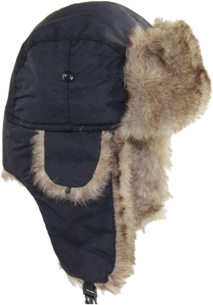 ASWER Trapper Warm Russian Trooper Hat Winter Skiing Cap Women Men Windproof One...