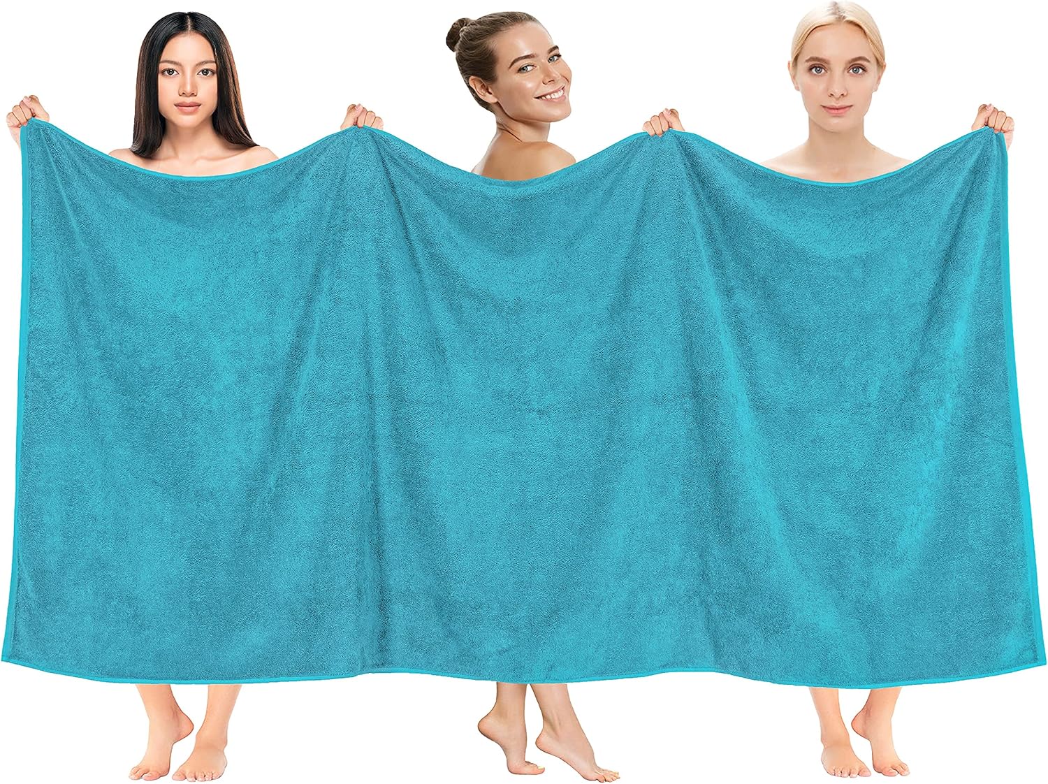 Cotton Paradise Oversized Bath Sheet, 100% Cotton 40x80 Clearance Bath Towel She...