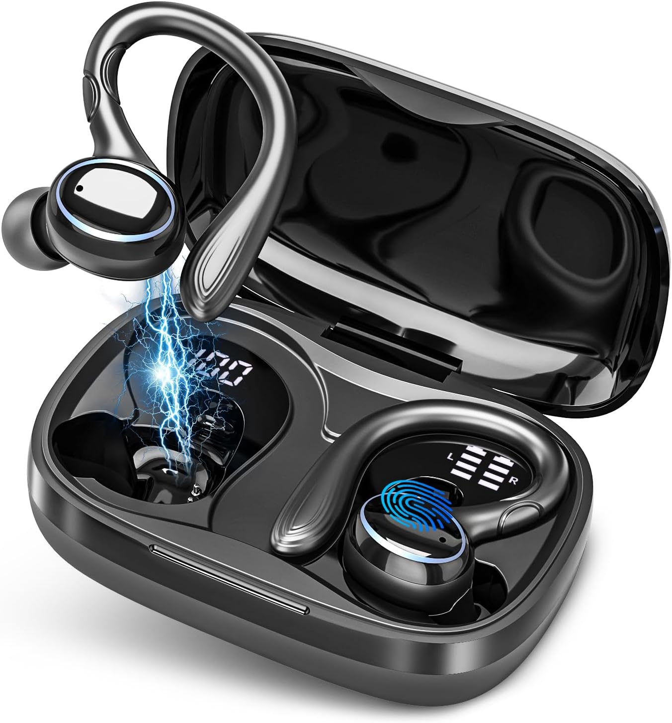Wireless Earbuds Bluetooth Headphones Sport, Bluetooth Earbuds Stereo Ear Buds,...