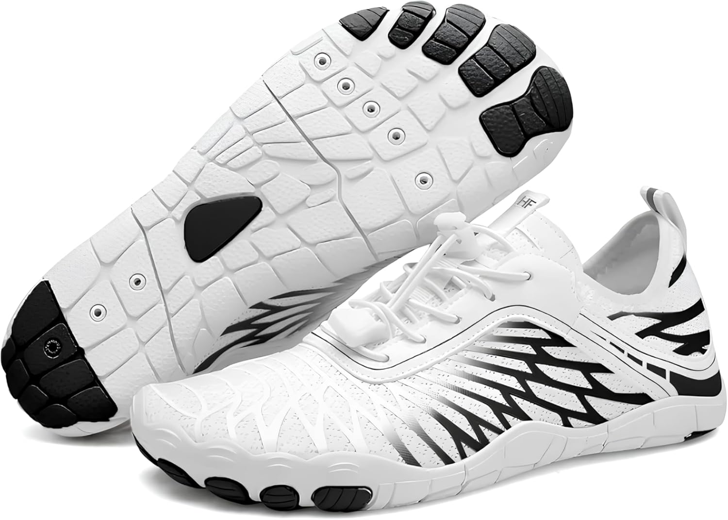 Breathable Barefoot Shoes for Women Men & Non-Slip Athletic Footwear Wide Toe Wa...