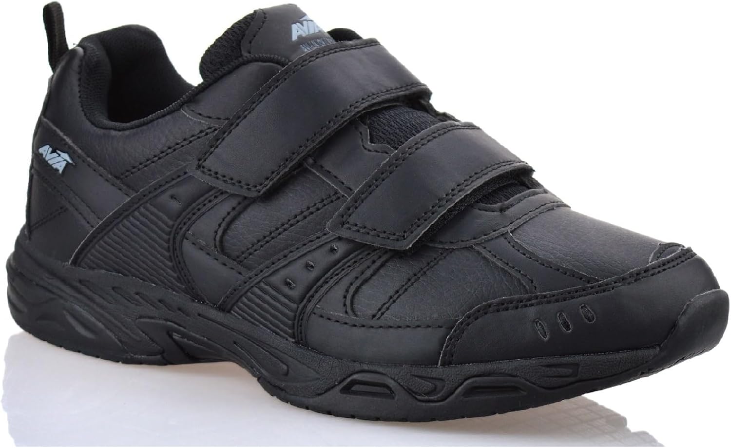 Mens Non Slip Memory Foam Wide FIT Walking Running Sports Strap Trainers Shoes 7...