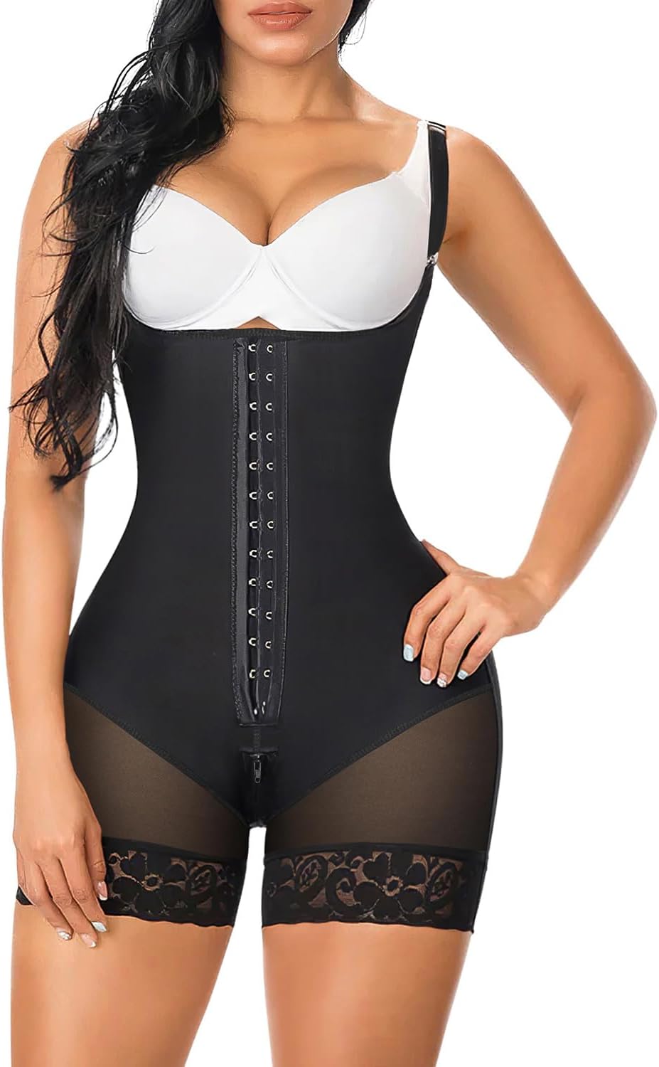 YIANNA Fajas Colombianas Shapewear for Women Tummy Control Bodysuit High Compres...