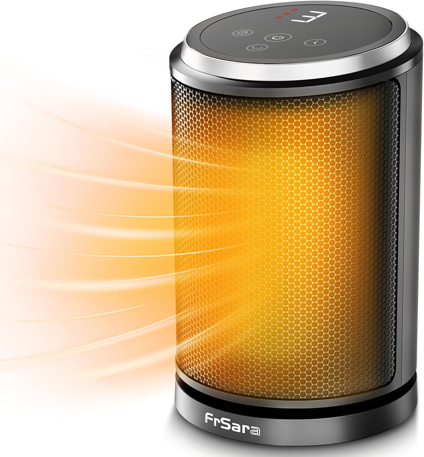 FrSara Space Heater, Small Portable Heaters for Indoor Use, 1500W PTC Ceramic El...