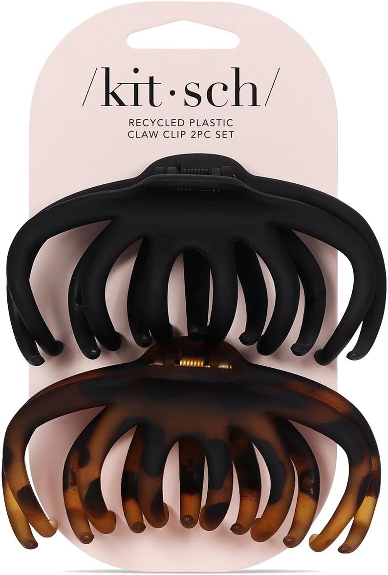 Kitsch Octopus Hair Clips for Women - Large Claw Clips for Thick Hair, Octopus C...