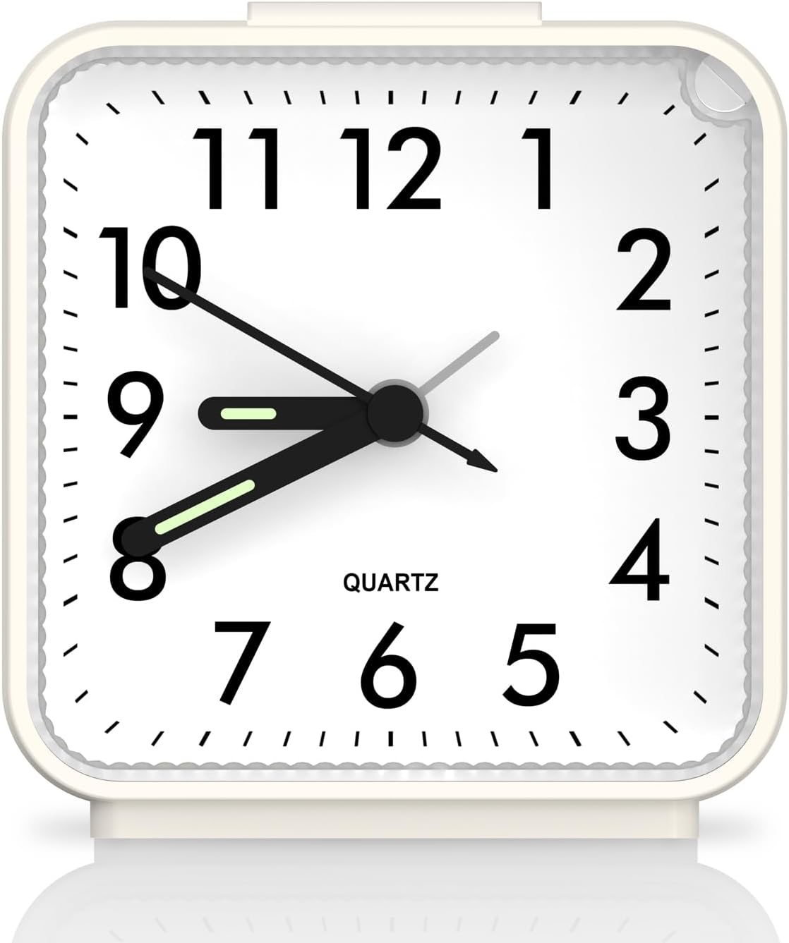 Ankilo Alarm Clocks Bedside, Silent Non Ticking Small Clock, Travel Alarm Clock...