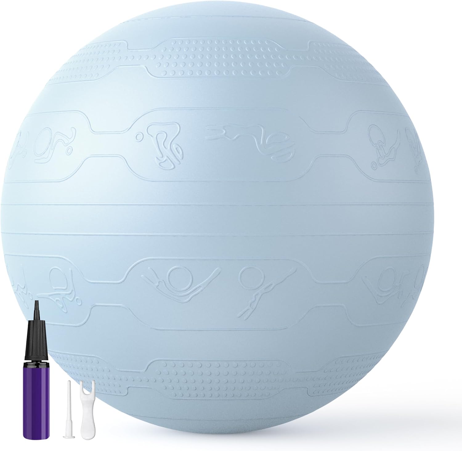 PROIRON Extra Thick Exercise Pregnancy Ball 55cm 65cm 75cm, Anti-Burst Gym Ball,...