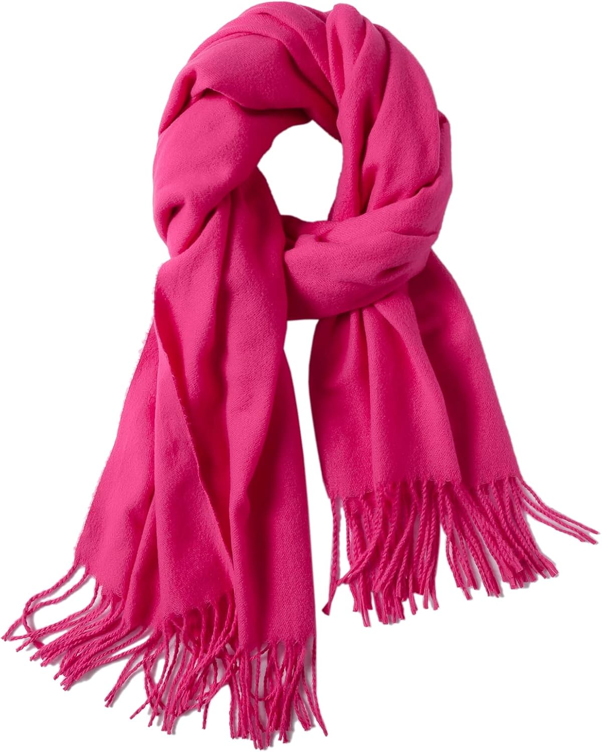 Cashmere Feel Scarfs for Women Long Fringe Scarf Ladies Wraps Shawls Scarves Fuc...