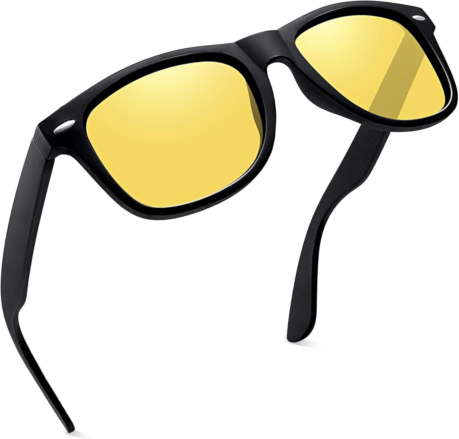 Joopin Square Polarised Sunglasses for Men Women UV Protection Unisex Retro Sung...