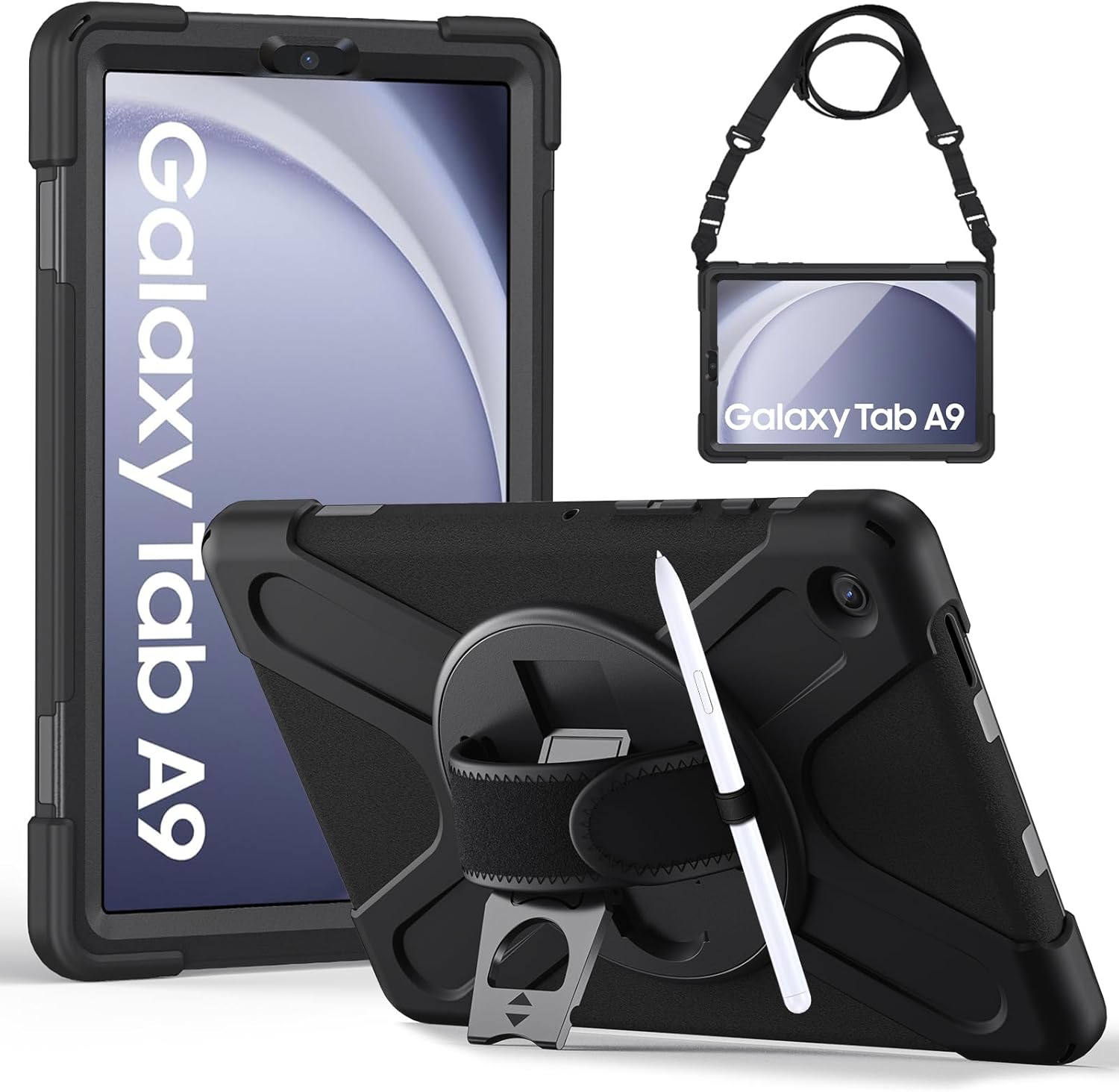 Gerutek Case for Samsung Galaxy Tab A9 8.7 inch 2023, SM-X110/X115 Shockproof Ca...