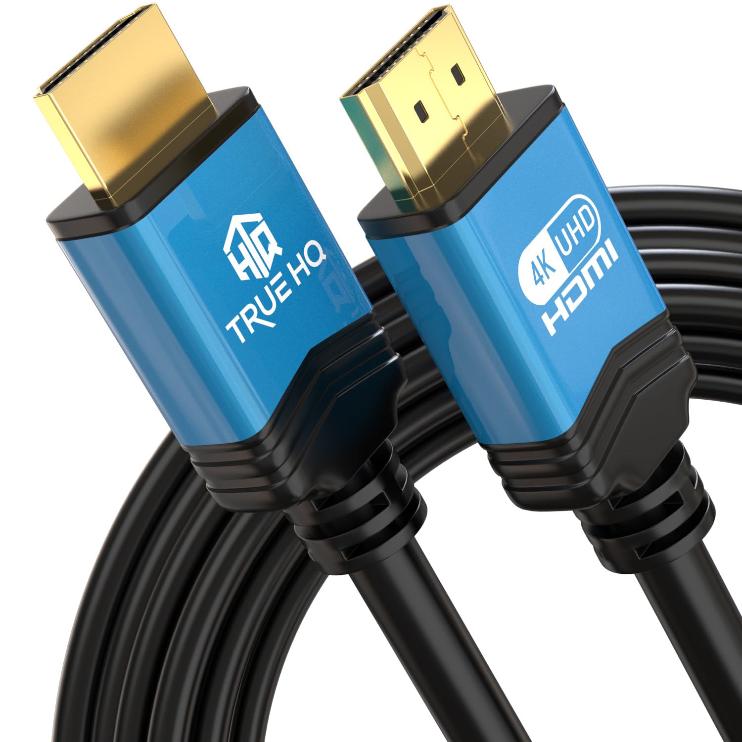 True HQ 4K Long HDMI Cable 15M HDMI Lead | Designed in the UK | Ultra High Speed...