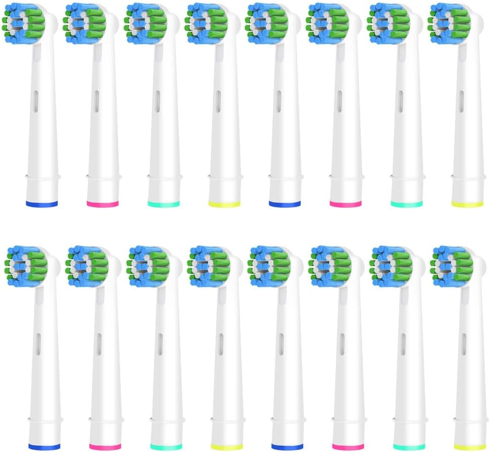 16 Pack Replacement Toothbrush Heads Compatible with Oral B Electric Toothbrush,...