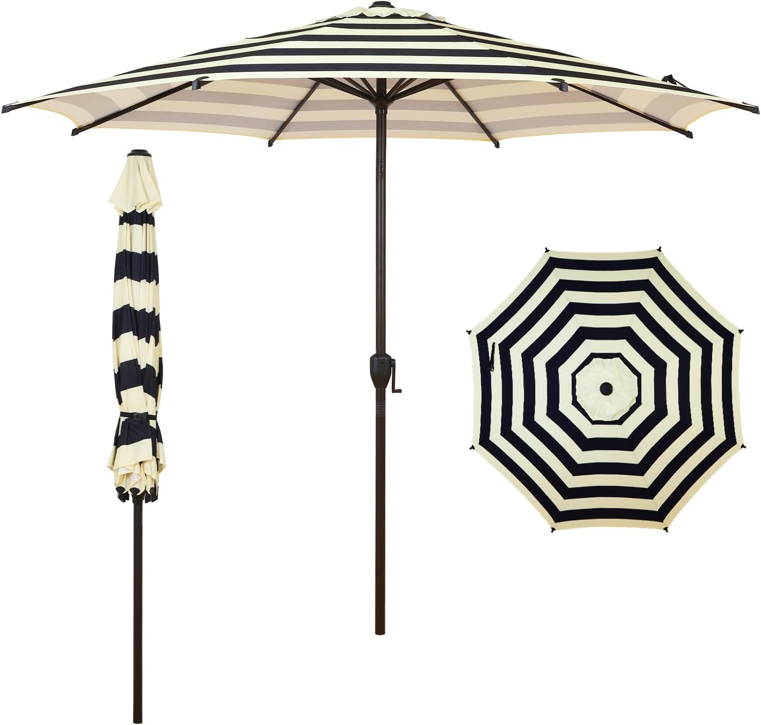 Abba Patio 9FT Lyon Outdoor Patio Umbrella Outdoor...