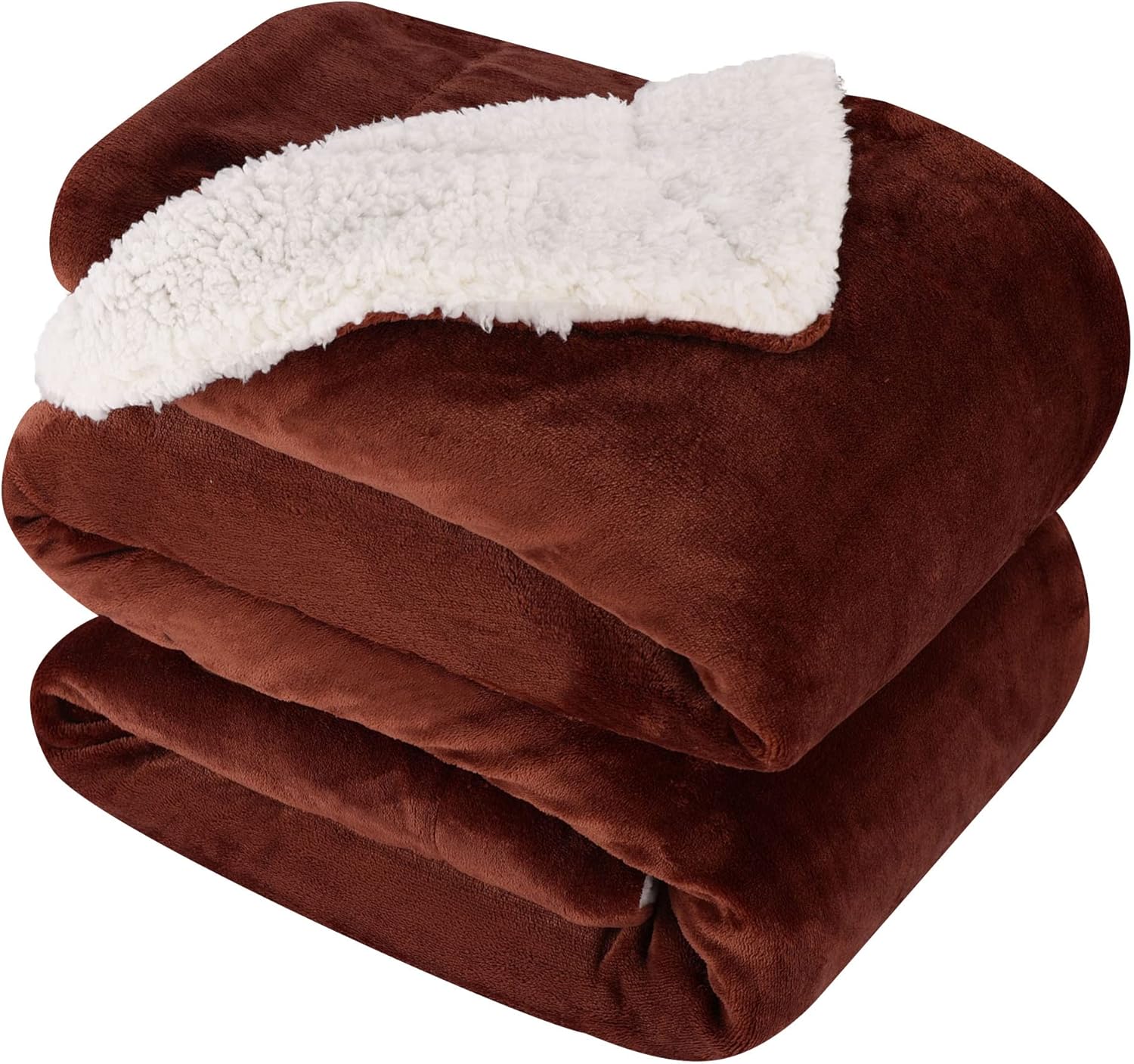 NANPIPER King Size Blanket Warm Sherpa Blanket, Soft Fleece Throw Blanket for Be...