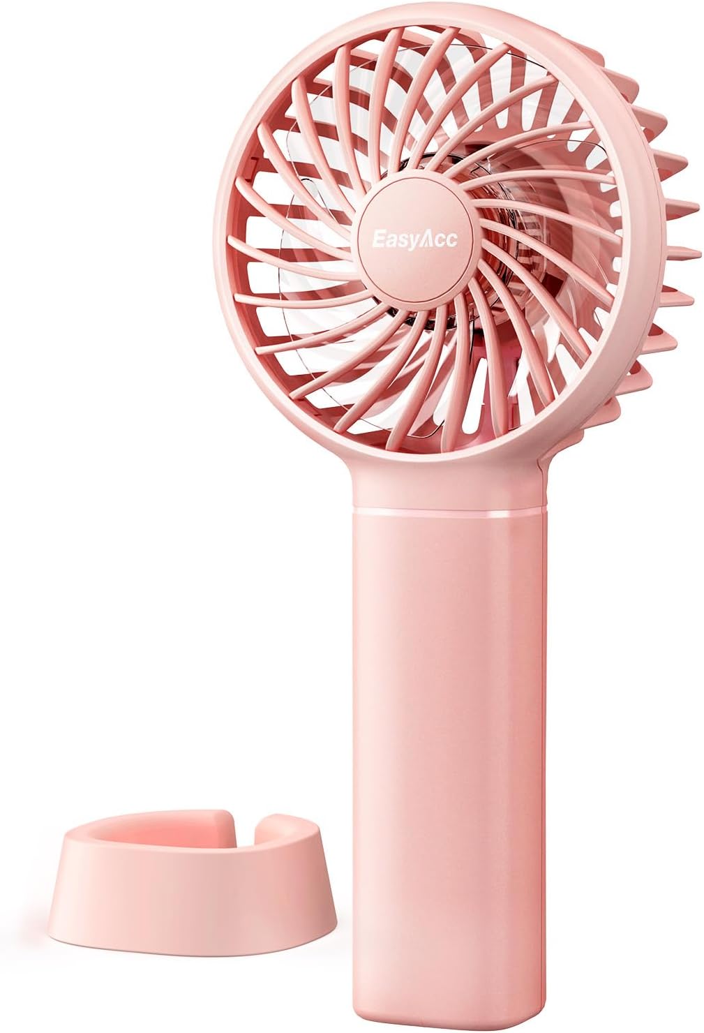 EasyAcc Mini Handheld Fan, Mini Portable Fan 5.5-17H 3 Speeds Strong Winds with...