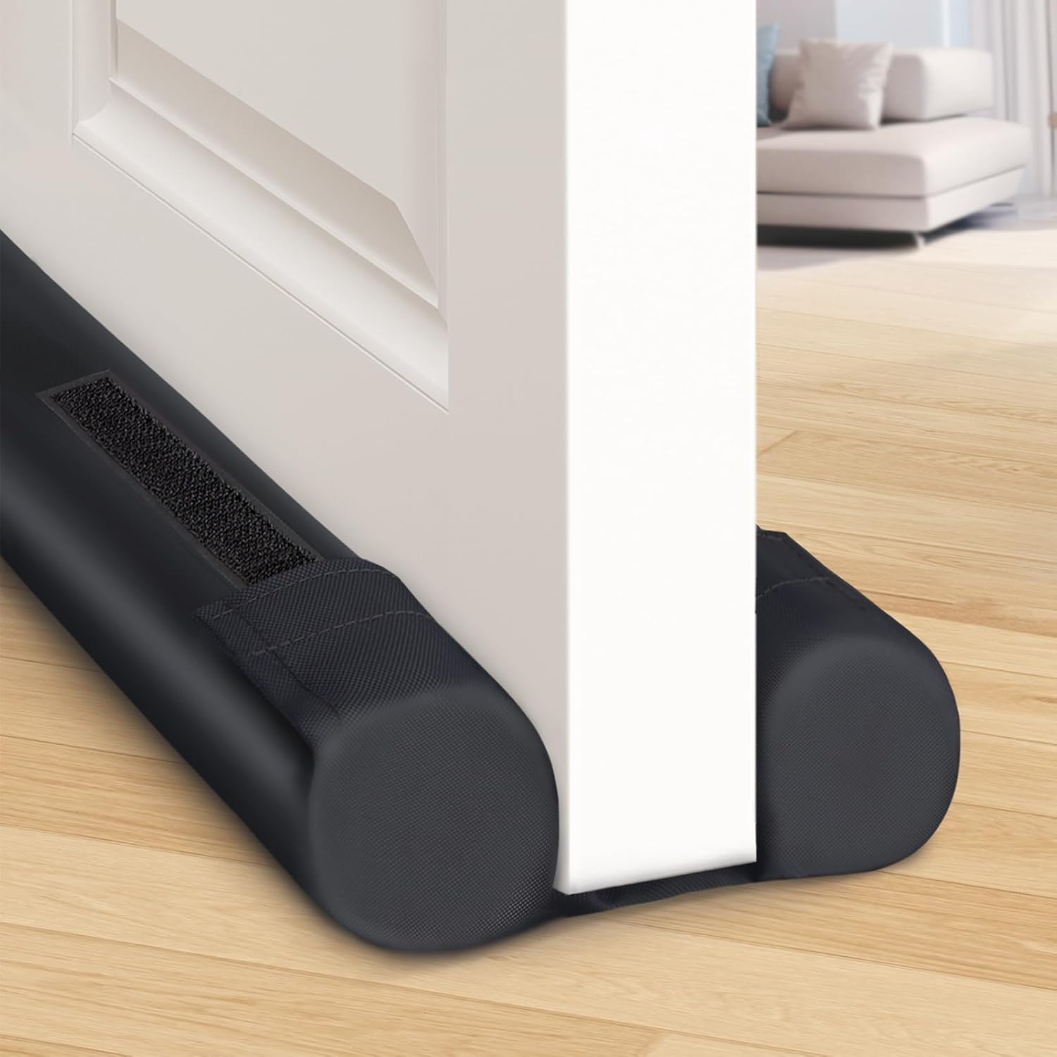 BlissTrends Door Draft Stopper Covers Gaps up to 2", Draft Stopper for Bottom of...