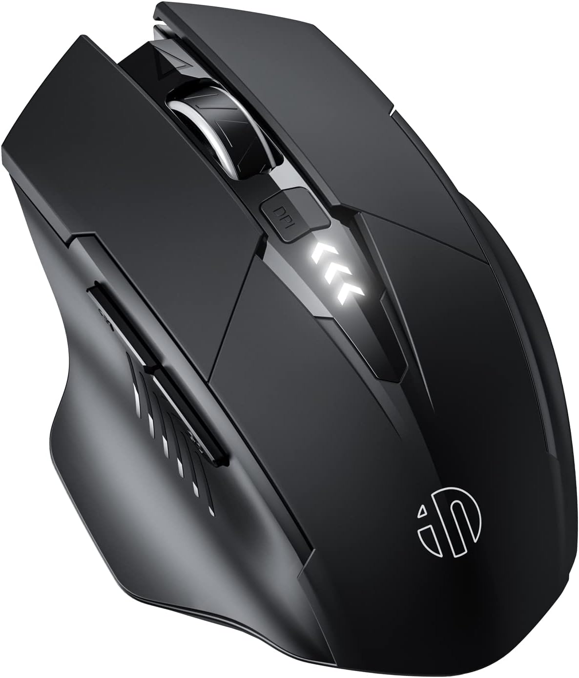 INPHIC Wireless Mouse Rechargeable, [Battery Level Visible], Silent Click USB 2....