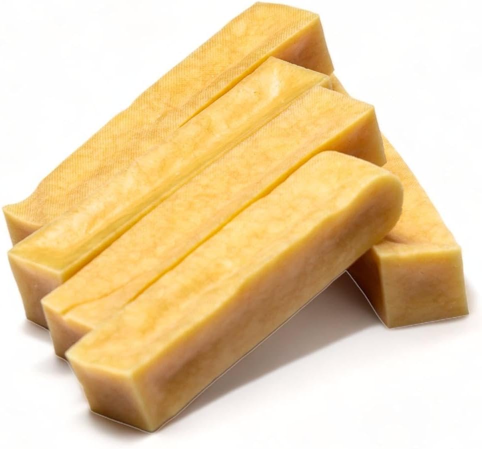 Dilecti Natural Dog Chews - Very Tasty, Hard and Long Lasting Yak Chews for Dogs...