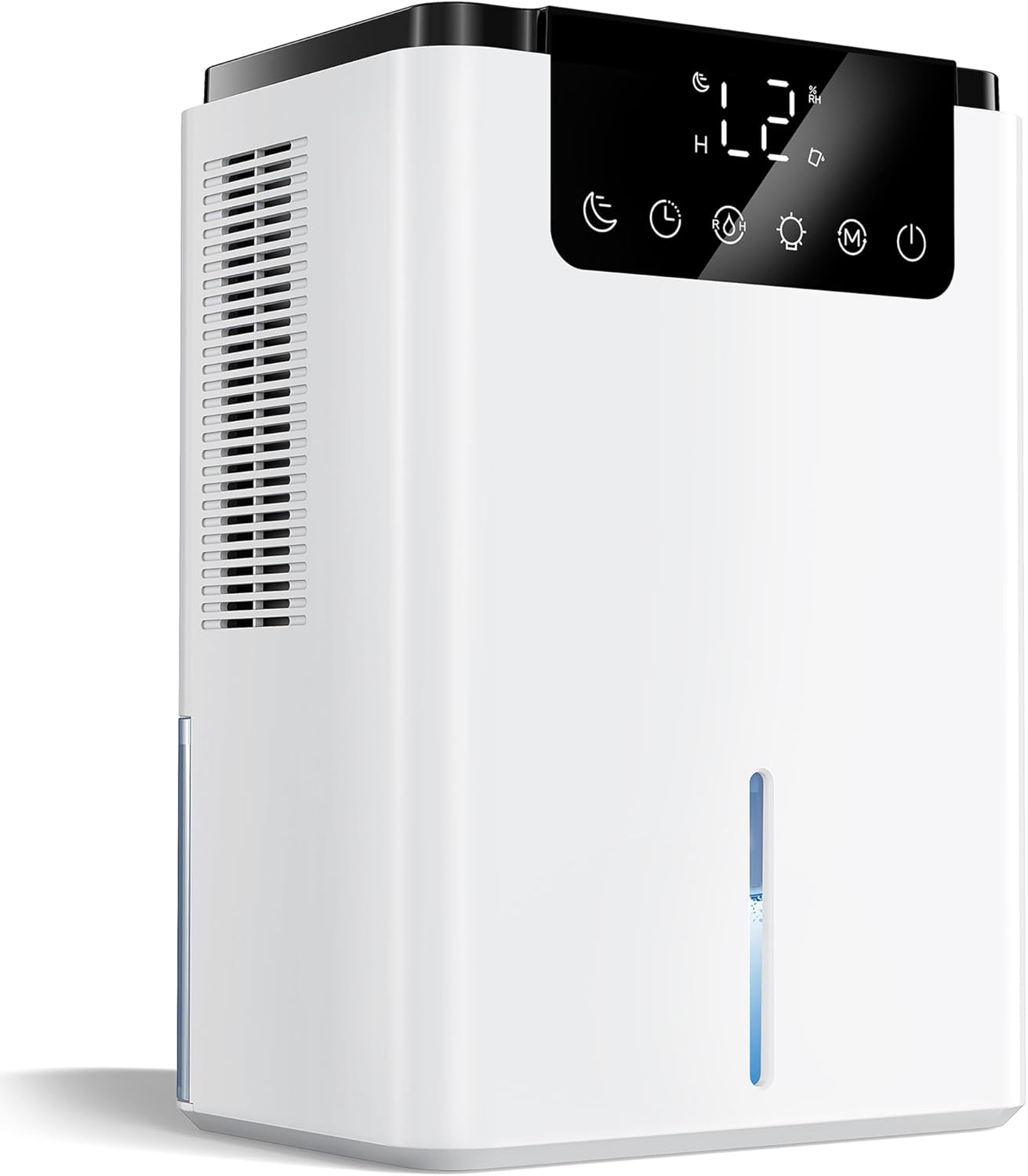 Dehumidifier 2.2L, CAIKEZI Dehumidifiers for Home with Auto Defrost Function,2 W...