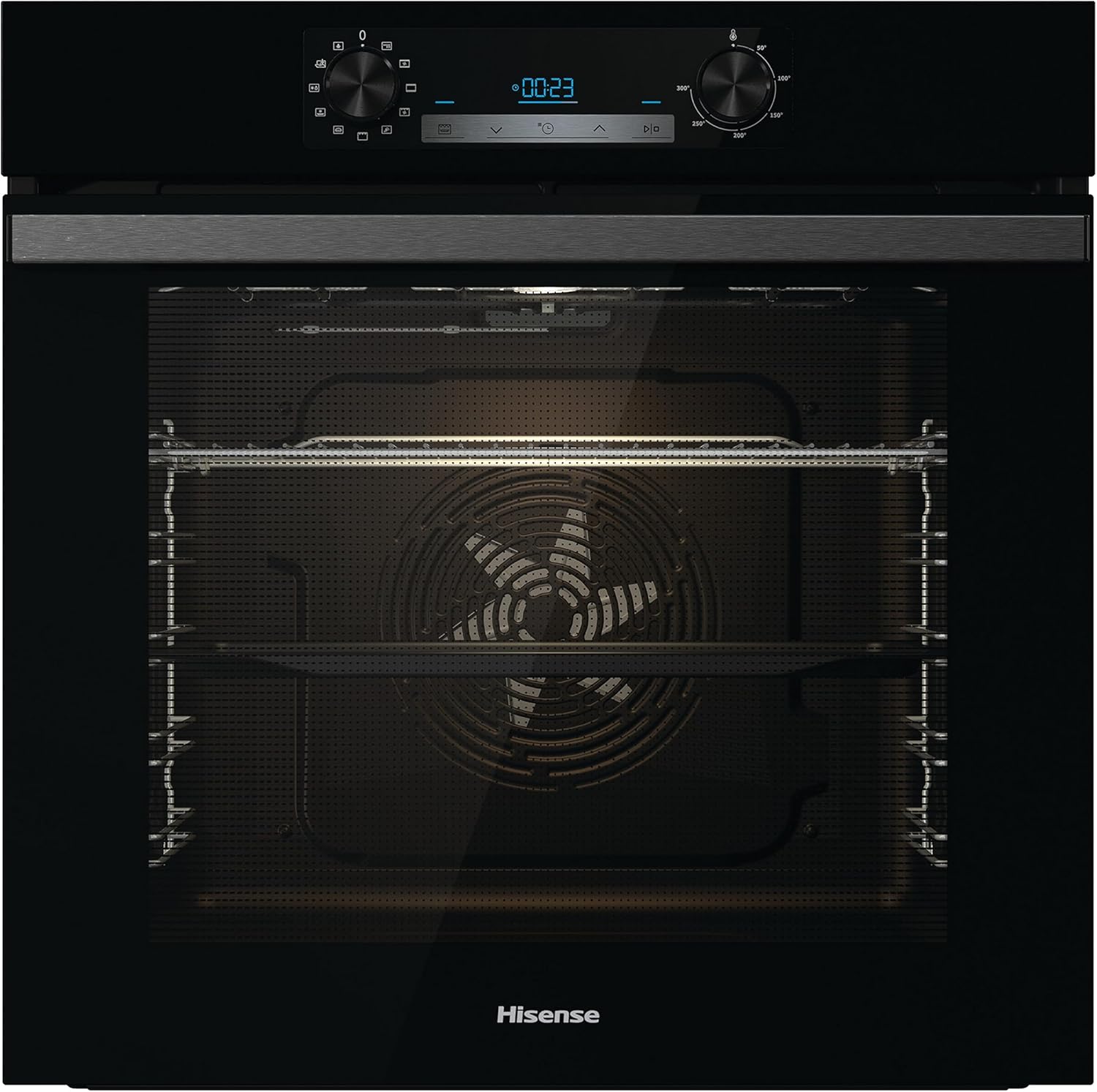 Hisense BI64211PB 77 Litre Built In Electric Single Oven With Pyrolytic Cleaning...