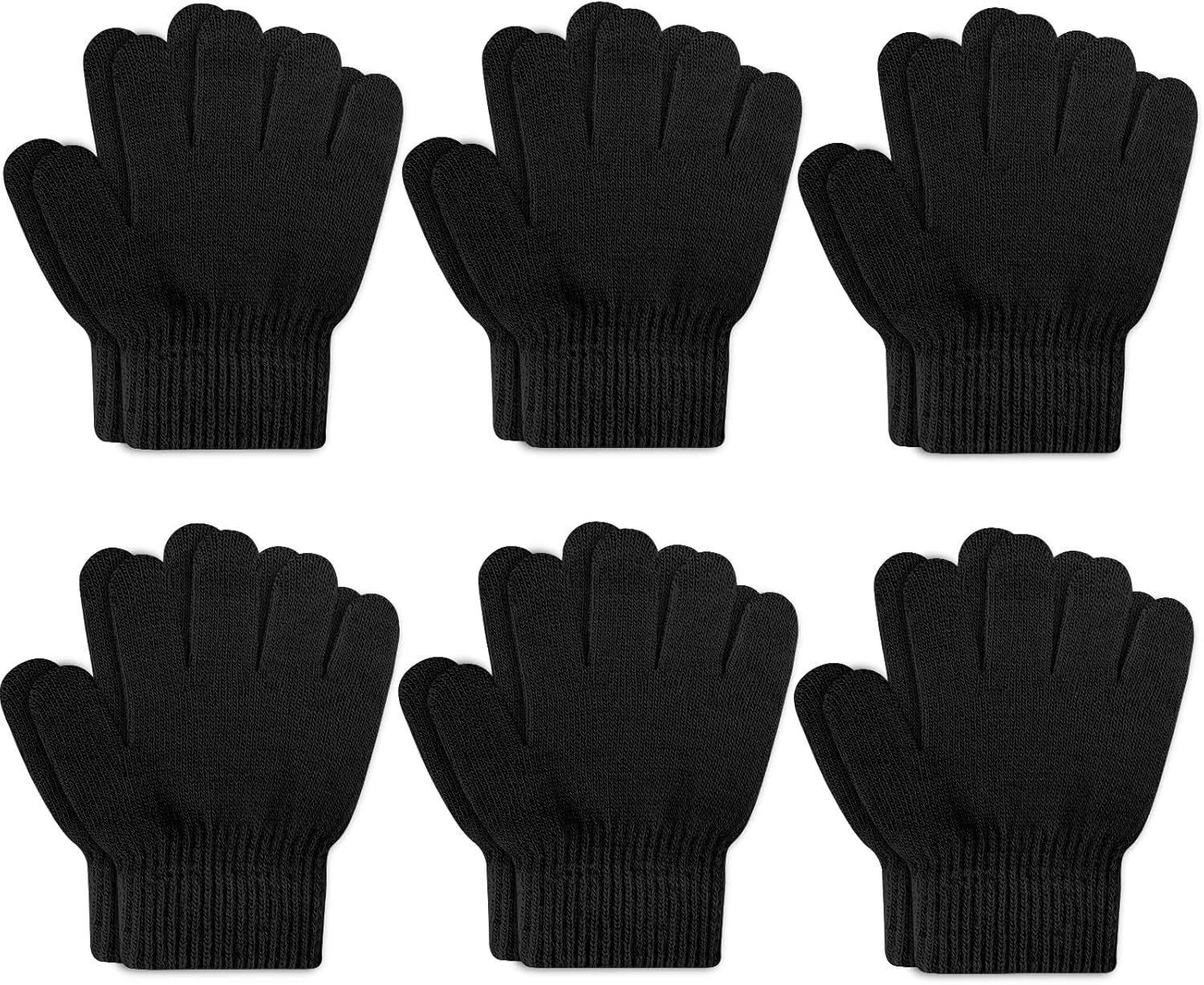 ONESING 6 Pair Baby Gloves Toddler Gloves Toddler Winter Gloves Kids Gloves Wint...
