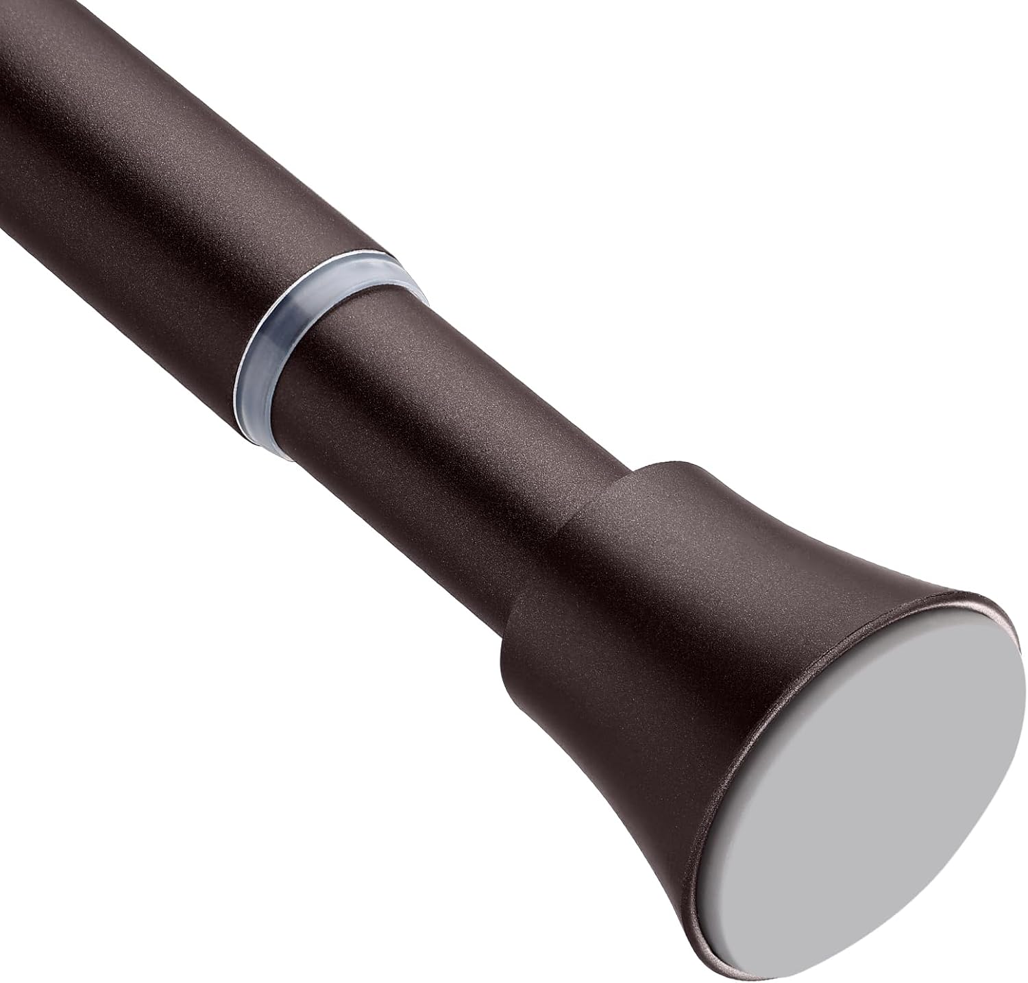 Bronze Shower Curtain Rod - Tension Curtain Rod Adjustable 32 to 62 inch Spring...