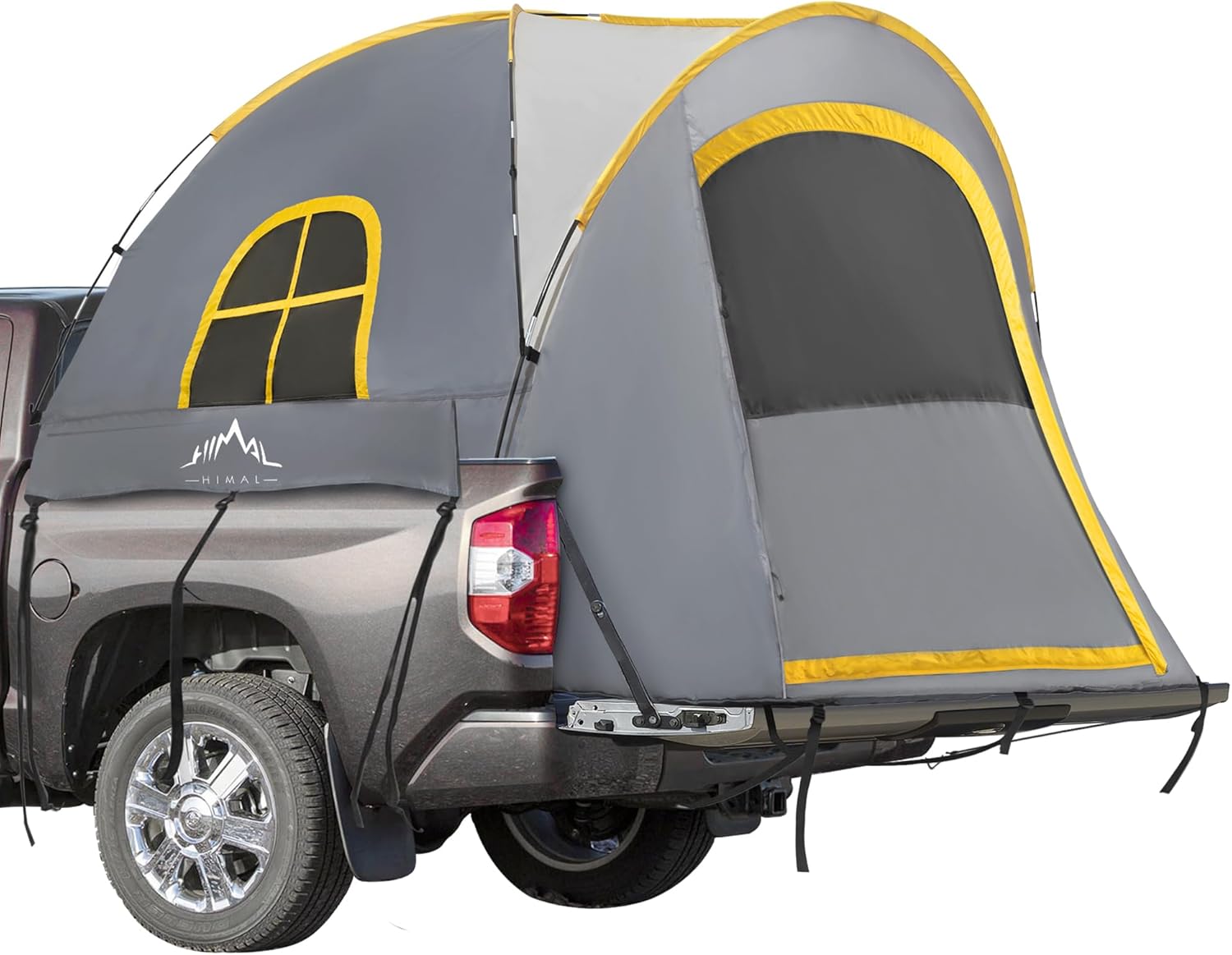 Pickup Truck Tent, Waterproof PU2000mm Double Layer for 6.5 FT Truck Bed, Portab...
