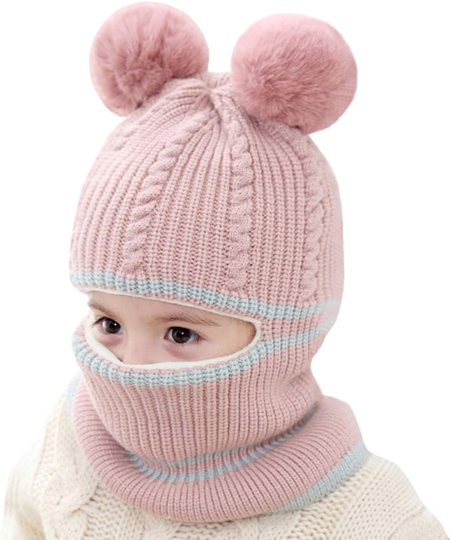 Baby Winter Hat, Toddler Winter Hat, Fleece Lined Girls Boys Infant Winter Hat,...