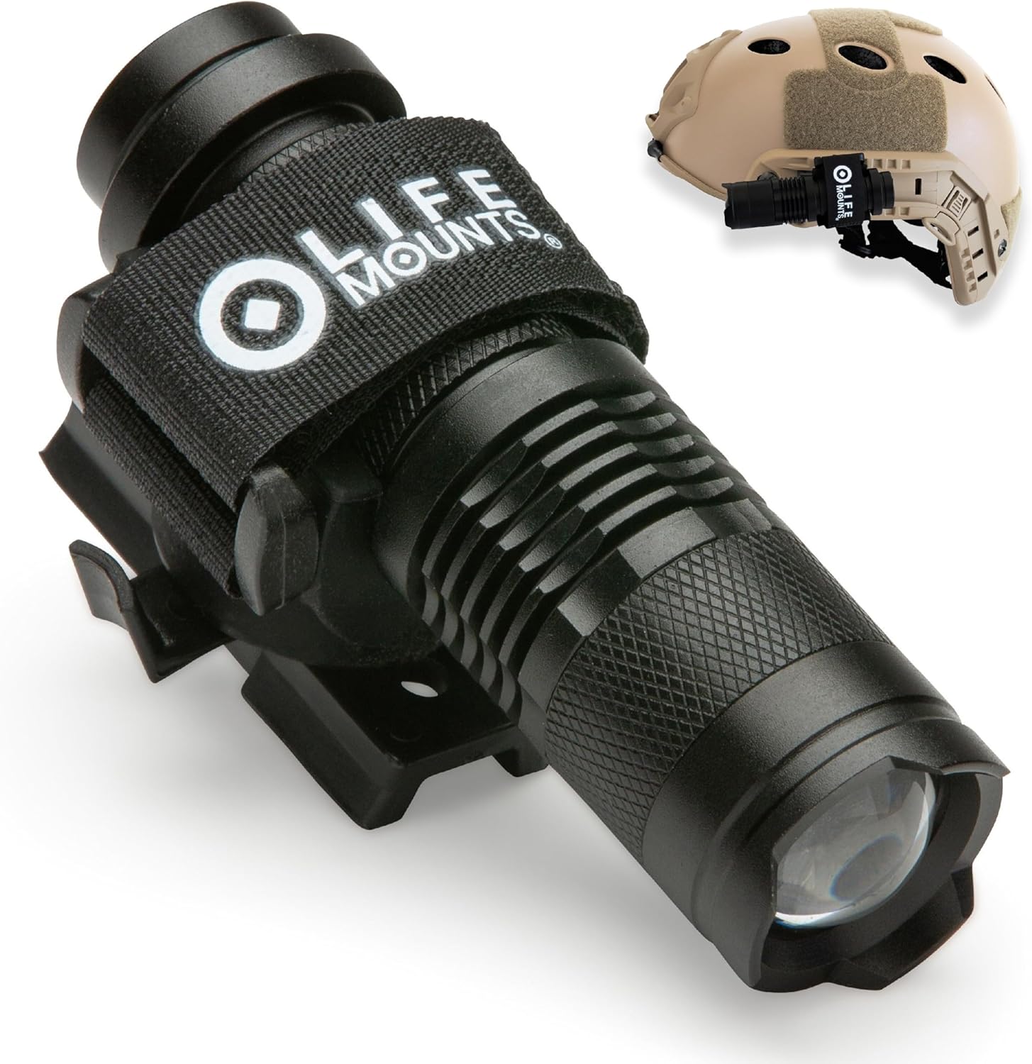 LED ARC Rail Light - Illuminates 1000 Feet Ahead - Military and Airsoft Flashlig...