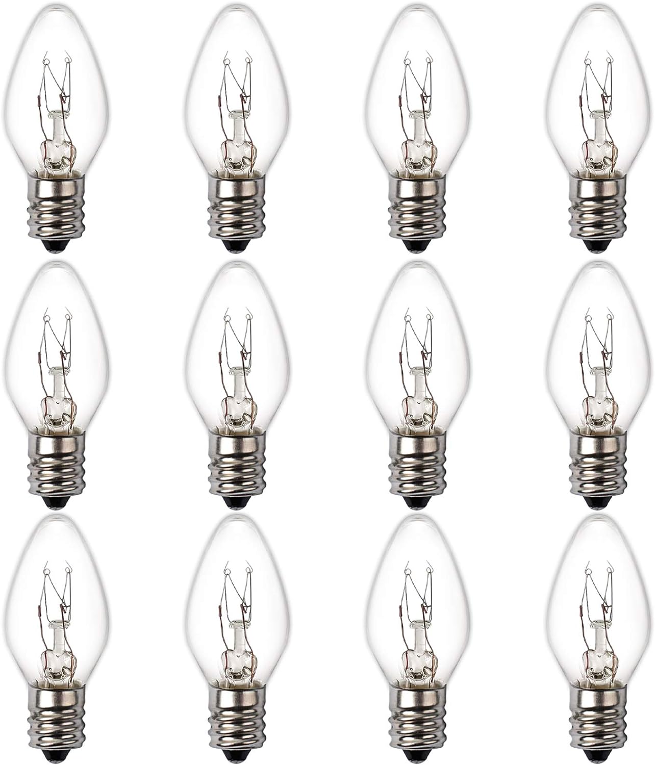 15 Watt Himalayan Salt Lamp Bulbs, 12Pack Dimmable...