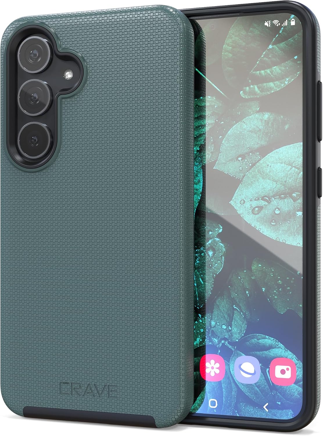 Crave Dual Guard for Samsung Galaxy S24 Case, Shockproof Protection Dual Layer C...