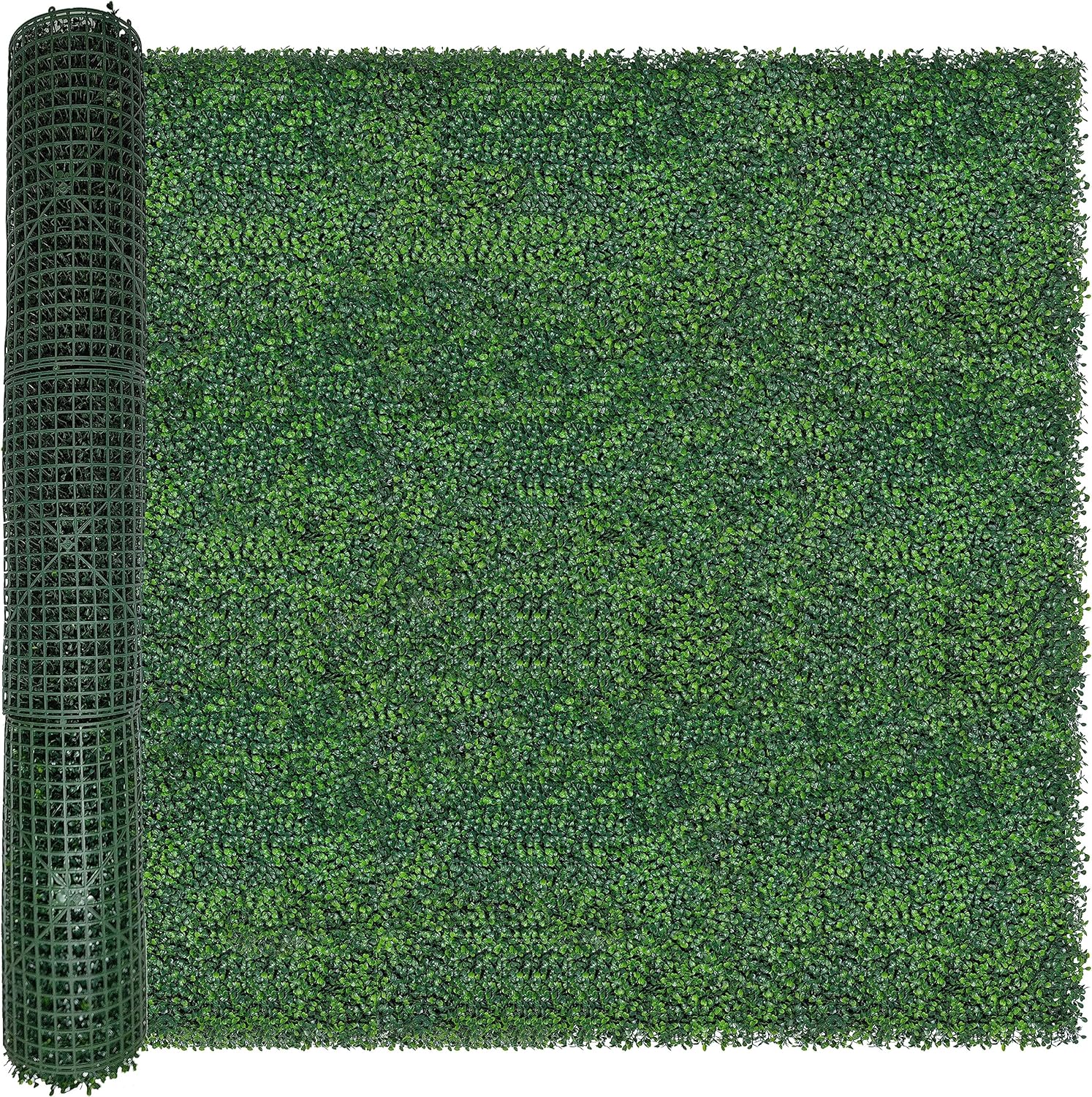 Artificial Ivy Privacy Fence Wall Screen,64X120 in(53.5 sqft) UV-Anti Faux Boxwo...