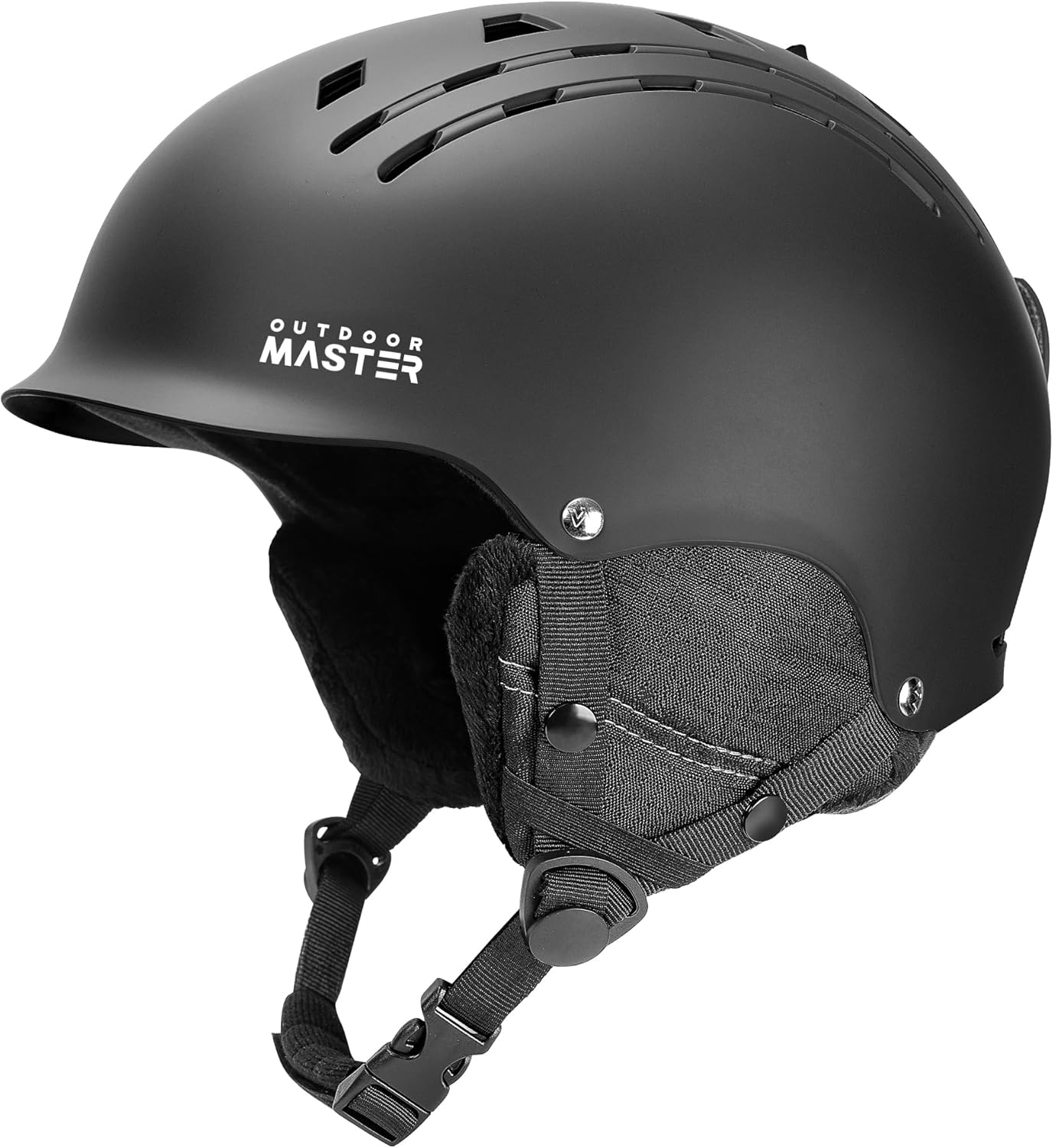 OutdoorMaster Ski Helmet - Takin SnowboardHelmet with Visor, Adjustable Dial Fit...