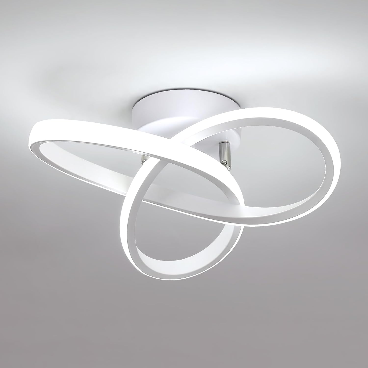 Comely LED Ceiling Light, 22W Super Bright Modern LED Ceiling Lamp, Creative Flo...