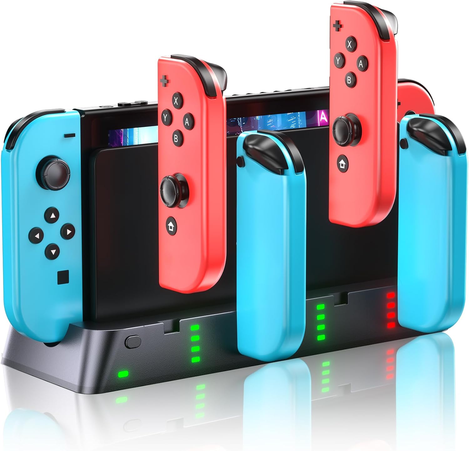 Switch Controller Charger Dock Station for PSP Gaming Console Compatible with Ni...