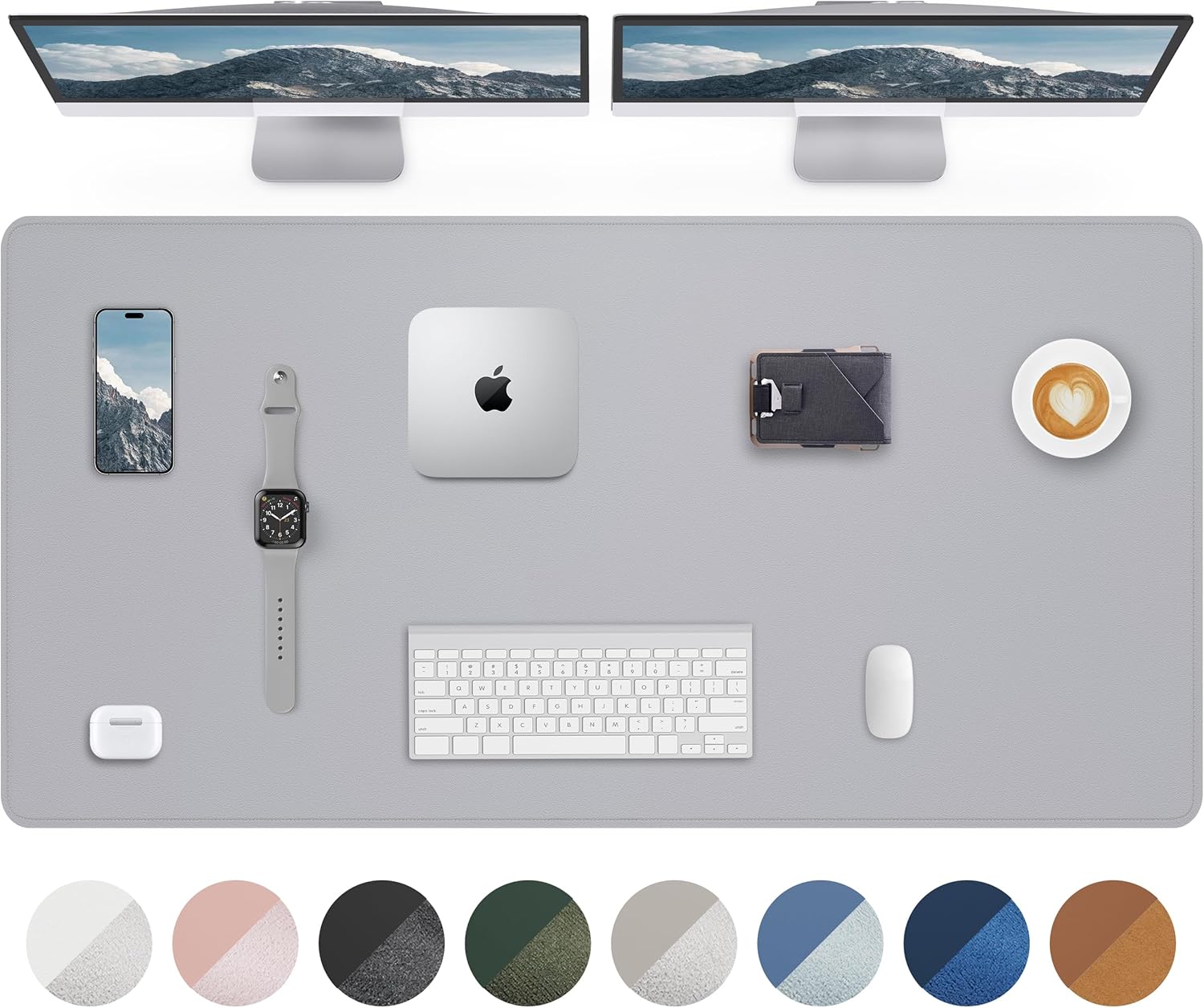 Extra Large Desk Mat - 63"x 17" Non-Slip Desk Pad for Office and Home - Ideal fo...