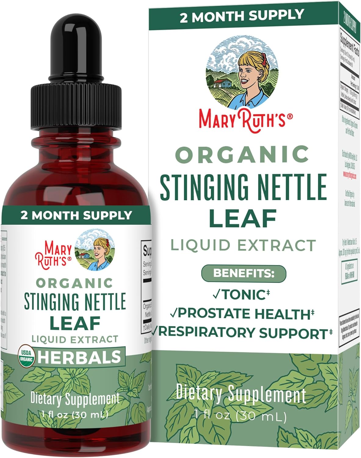 MaryRuth Organics Stinging Nettle Leaf Extract | Detox Supplement Herbal Drops |...