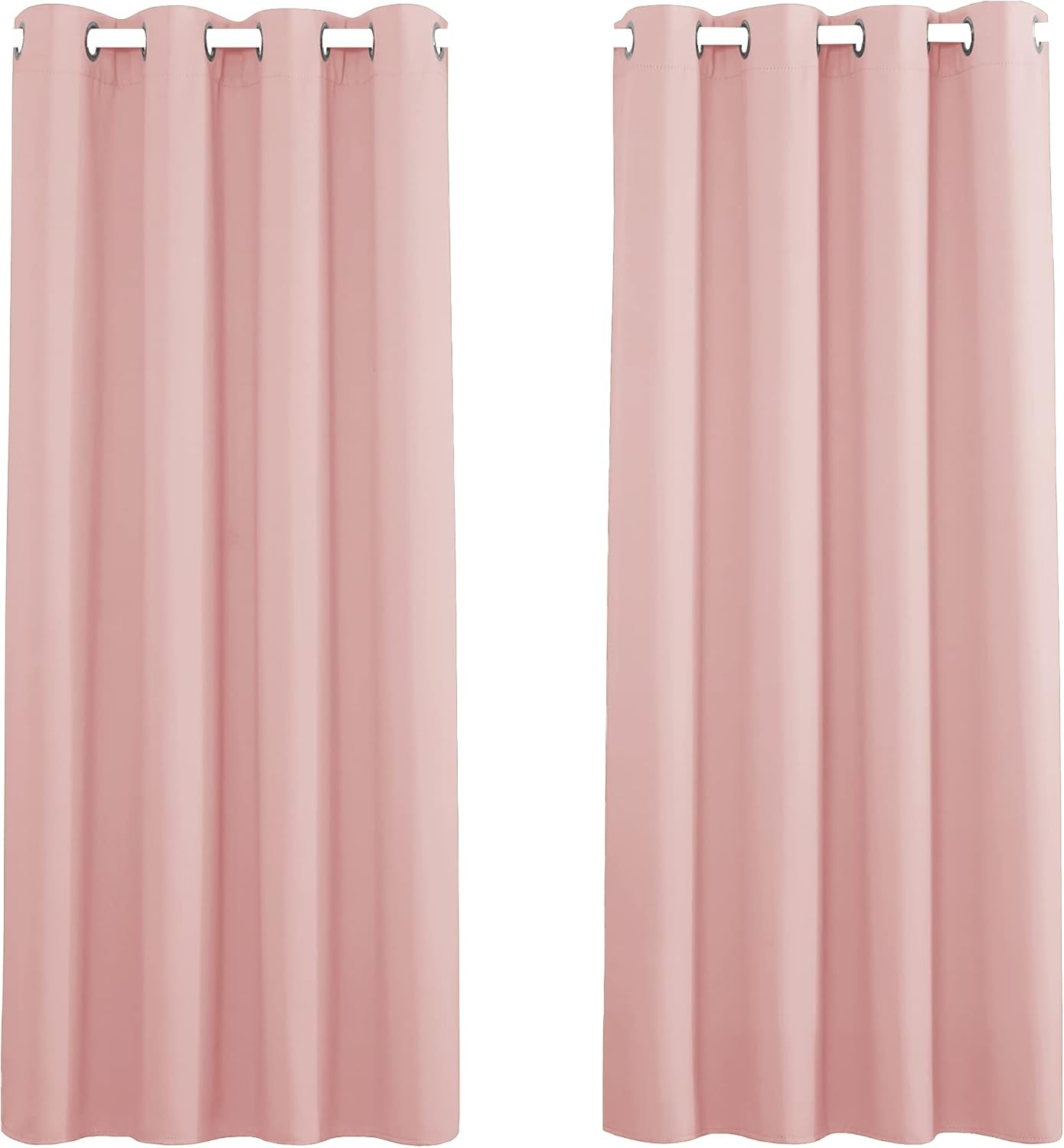 PONY DANCE Thermal Blackout Curtains for Girls Bedroom, Privacy Soundproof Drape...