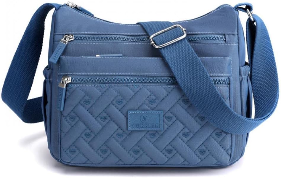 Milky Way Womens Multi Pocket Casual Crossbody Bag Waterproof Shoulder Messenger...